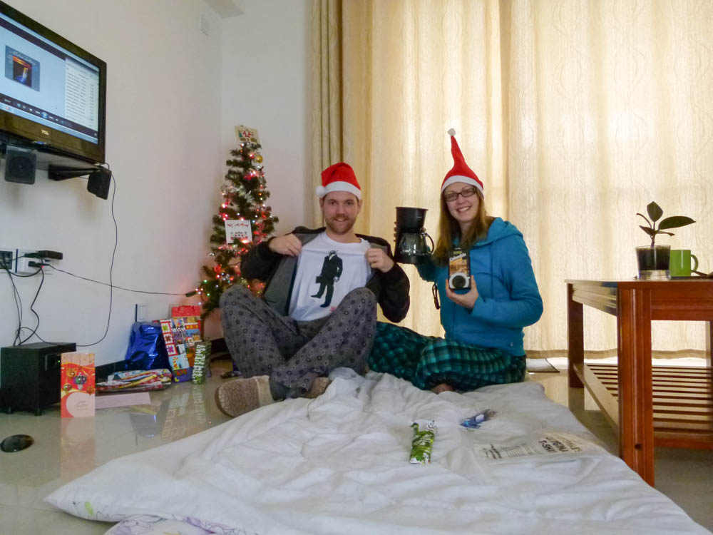 Christmas in our China Apartment