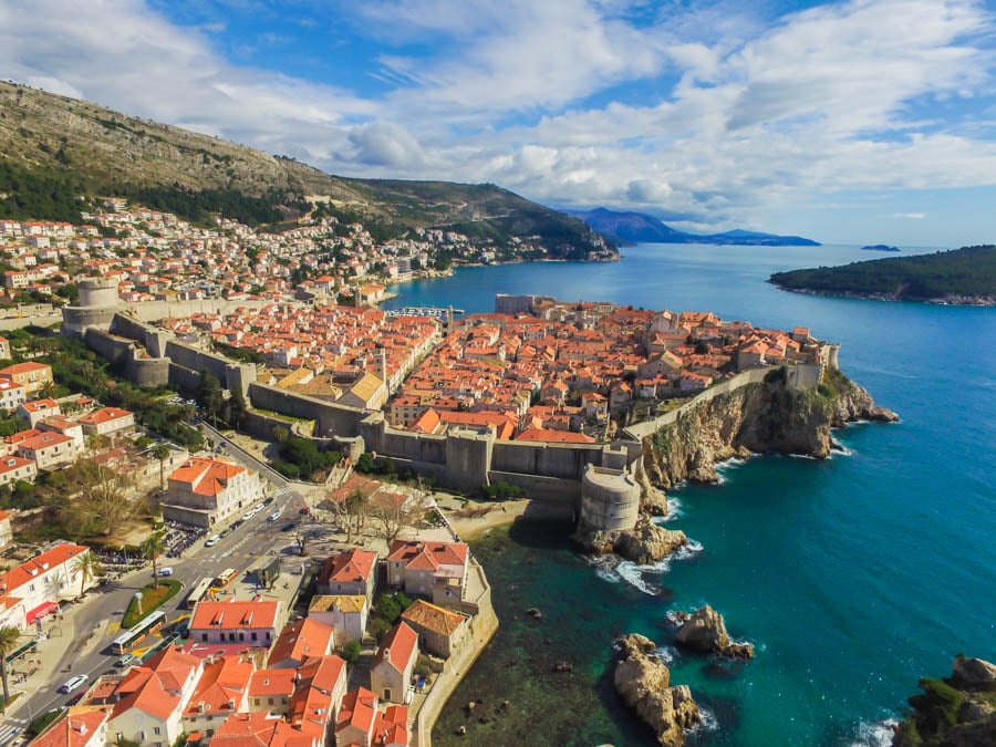 travelling to dubrovnik with a drone