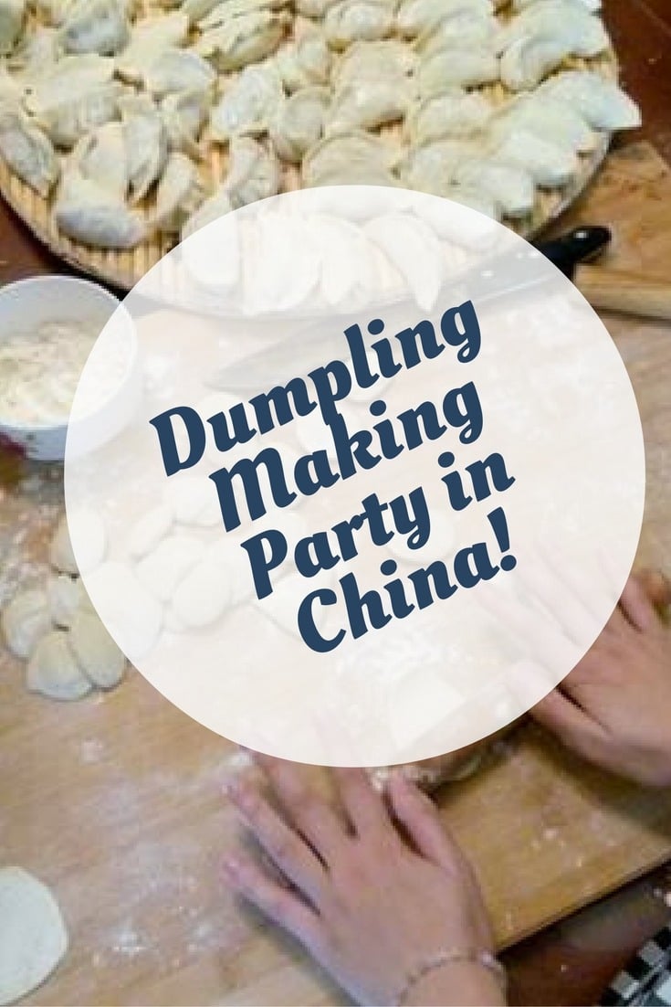 Dumpling Making Party in China!