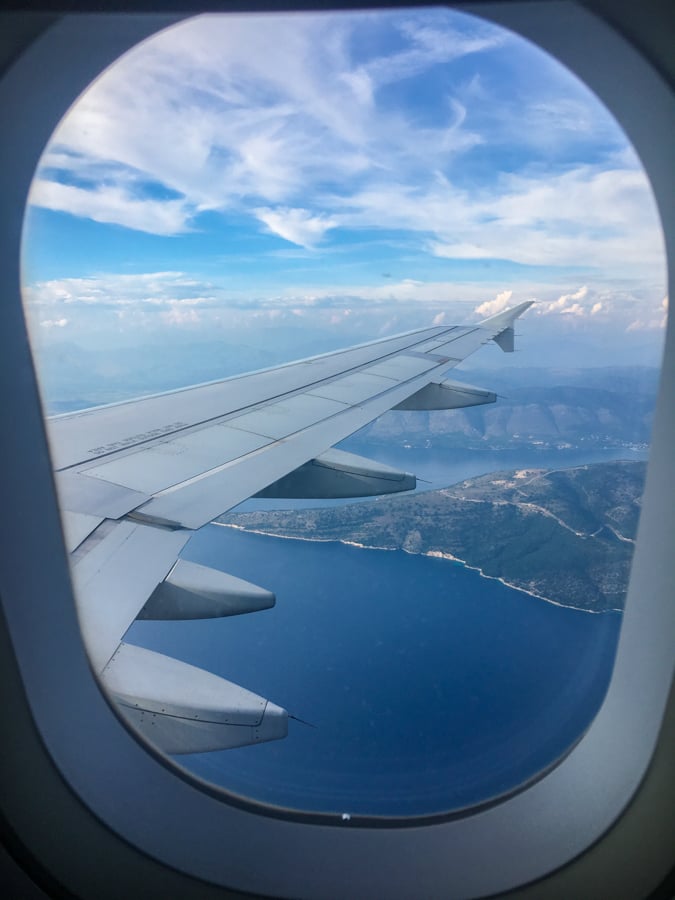 travel to corfu greece flight from kefalonia