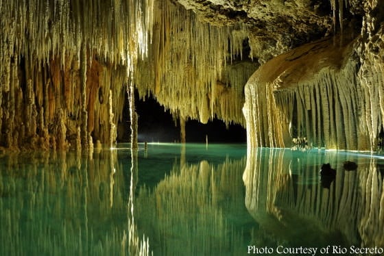 rio secreto underwater cave