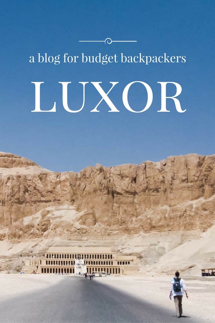 Luxor: A Blog For Budget Backpackers