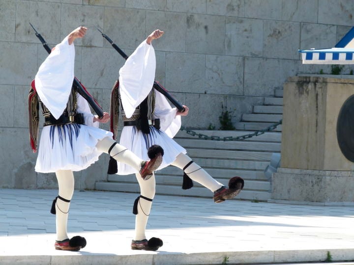 changing of the guard greece