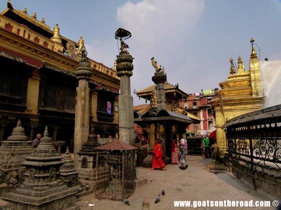 budget backpackers, travel kathmandu nepal, monkey temple