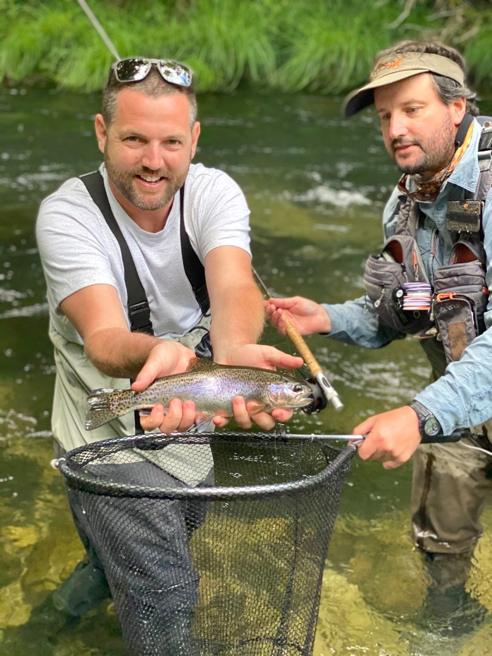 rainbow trout fishing in portugal