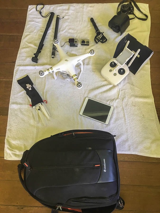 selling our drone and camera gear