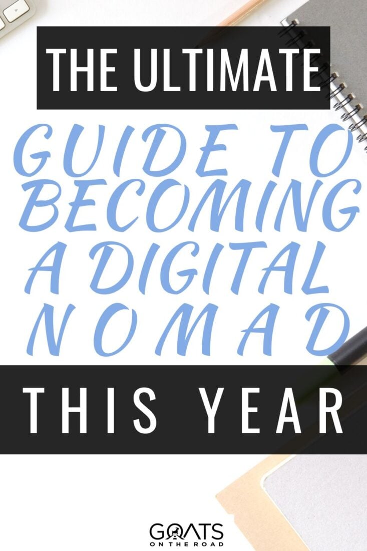 Are you tired of the same old routine? Want to break free from the 9-5 and explore the world while still earning a living? Then you need the ultimate guide to becoming a digital nomad! In this post, we've compiled all the tips, tricks, and strategies necessary to build a successful career on your own terms and travel the world as a location-independent entrepreneur! From finding remote jobs to building an online business, to staying productive and balanced on the road - we've got you covered! | #workfromanywhere #nomadlife #pantsoptional #digitalnomad
