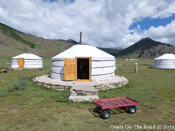 ger camp in mongolia