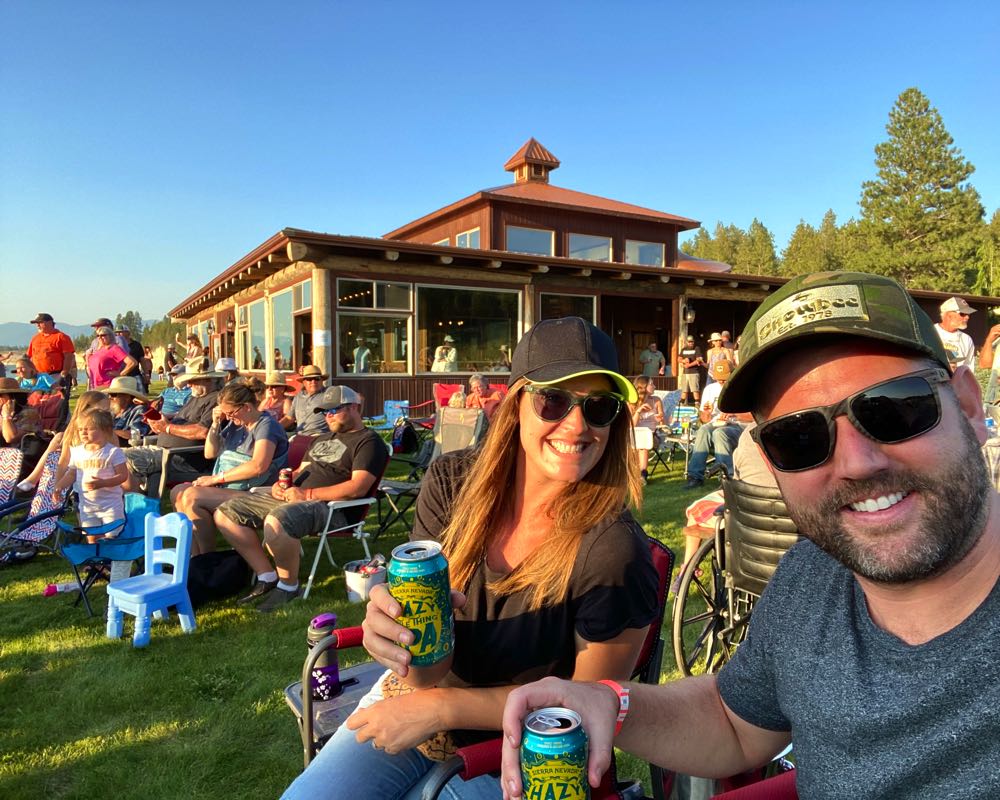 us at concert in montana