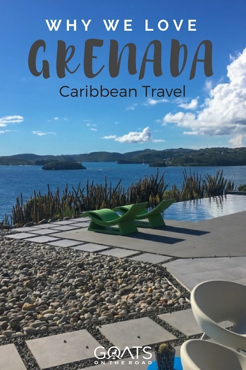 Housesitting in Grenada with text overlay why we love Grenada Caribbean Travel